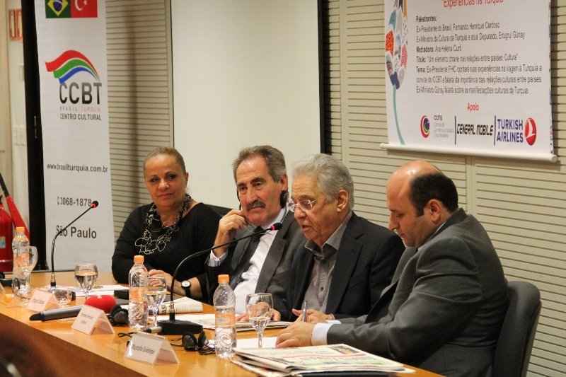 CCBT organiza seminário no Instituto Fernando Henrique Cardoso (iFHC) com participação do Presidente Fernando Henrique Cardoso e Ministro da Cultura e Turismo da Turquia Ertugrul Gunay