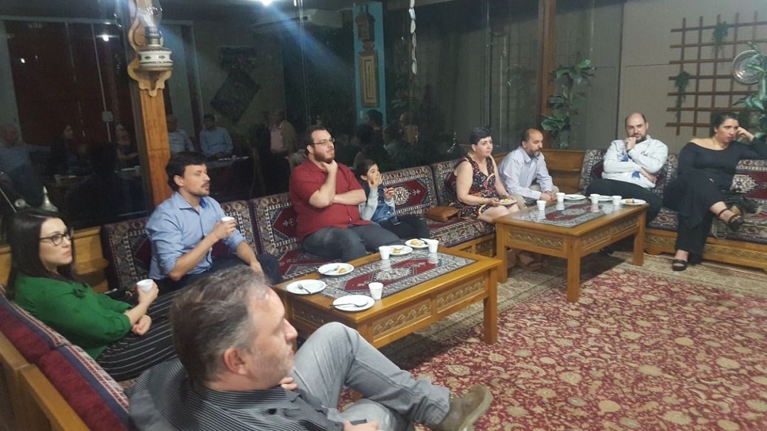 Membros do curso Civilização Turco-Islâmica se-encontraram para jantar no CCBT