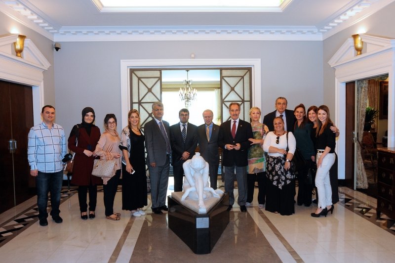 Ex-Ministro da Cultura e do Turismo da Turquia e um grupo de gestores culturais de Istambul visitam instituições culturais no Brasil sob organização do CCBT