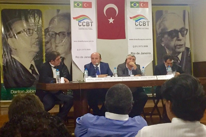 Centro Cultural Brasil-Turquia organizou palestra internacional, na Associação Brasileira de Imprensa (ABI)