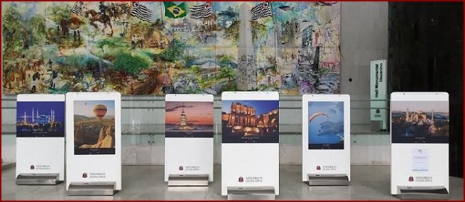 CCBT realiza exposição sobre Turquia na Assembleia Legislativa do Estado de São Paulo