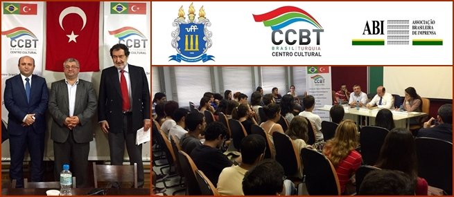 CCBT organizou palestra internacional na UFF e na ABI no Rio de Janeiro