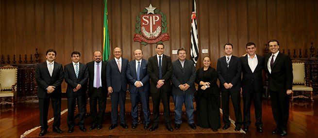CCBT e outras instituições das iniciativas da Turquia no Brasil visitam o Governador Geraldo Alckmin