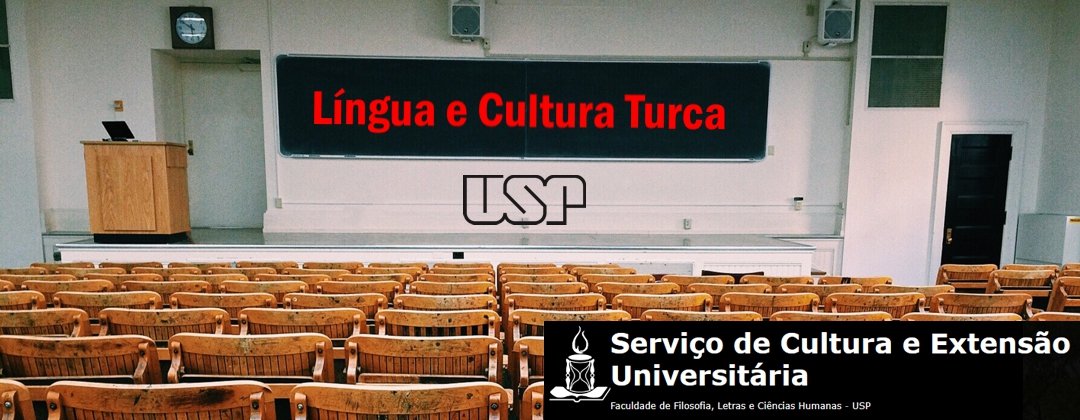 As matriculas estarão abertas para o curso de língua e cultura turca na USP